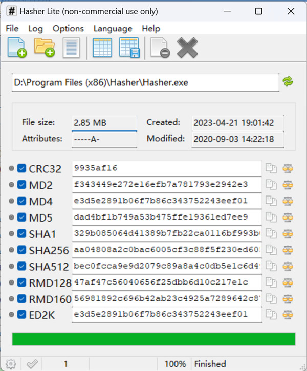 Hasher Lite v4.1.0.2 HASH(哈希)生成器 Hasher Lite v4.1.0.2 HASH(哈希)生成器