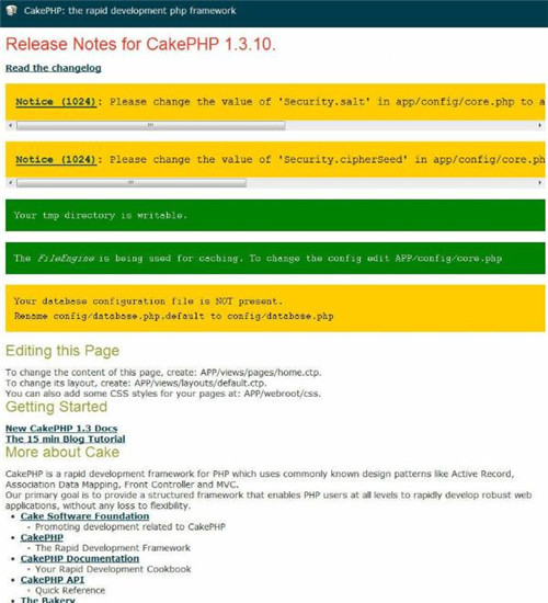 php框架CakePHP v4.0.4 php框架CakePHP v4.0.4