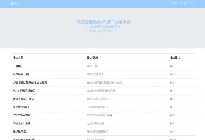 PHP智云全能API接口源码V1.3 PHP智云全能API接口源码V1.3