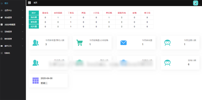 后台截图 后台截图