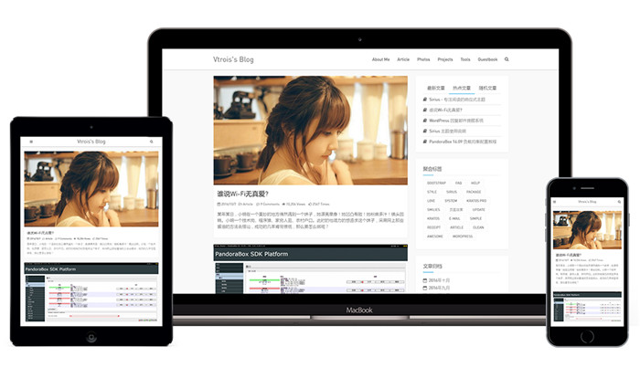 Snape响应式wordpress博客主题模板 Snape响应式wordpress博客主题模板