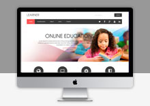 自适应HTML5响应式英文教育学校网页模板